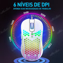 Mouse Gamer RGB Ultraleve