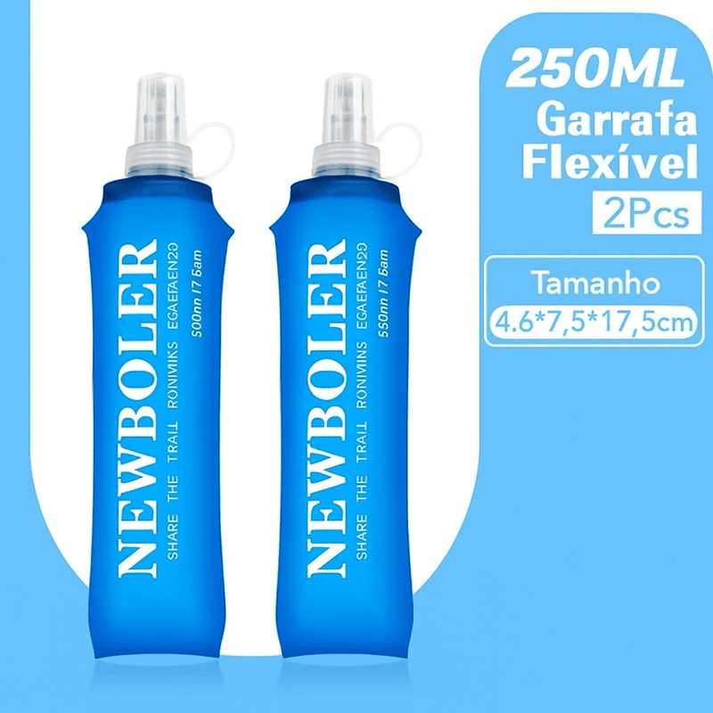 Garrafa para Hidratação, DOBRAVEL - NEWBOLER