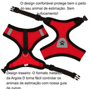 Peitoral com Guia para Cães Pequenos e Médios – Ajustável e Respirável