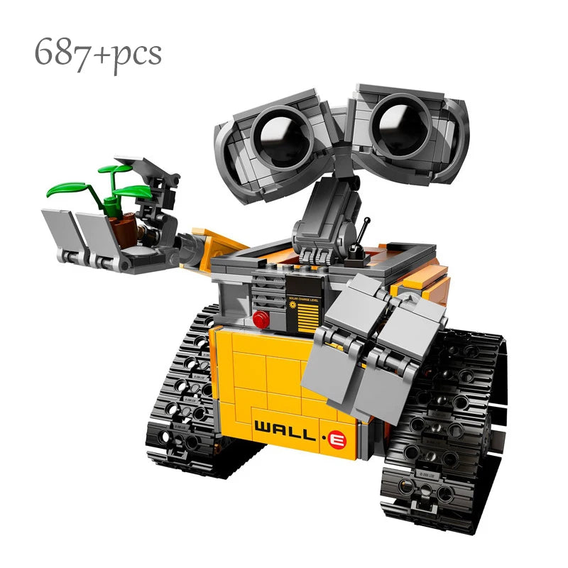 Robô Wall-E de Montar com Controle Remoto