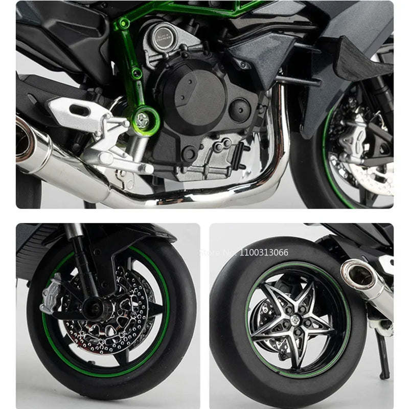 Kawasaki Ninja H2R ou S1000RR- Replica em Metal