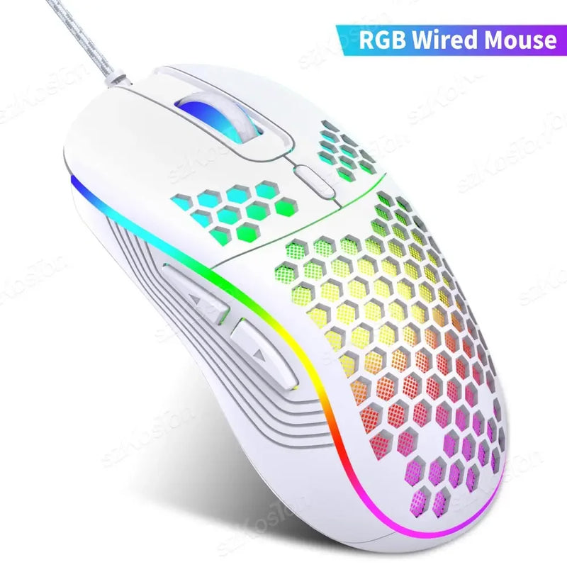 Mouse Gamer RGB Ultraleve
