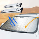 Protetor Solar Retrátil para Carro – Anti-UV, Dobrável, Para-brisa e Janelas