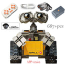 Robô Wall-E de Montar com Controle Remoto