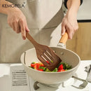 Utensílios de Cozinha em Madeira de Teca da Tailândia – um kit premium com 5 peças