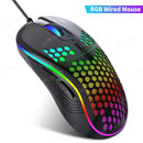 Mouse Gamer RGB Ultraleve