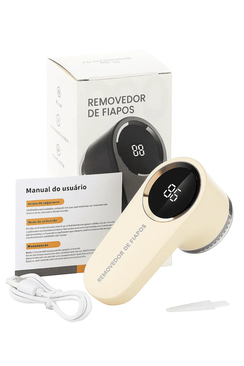 Removedor de Bolinhas Elétrico com Display Digital