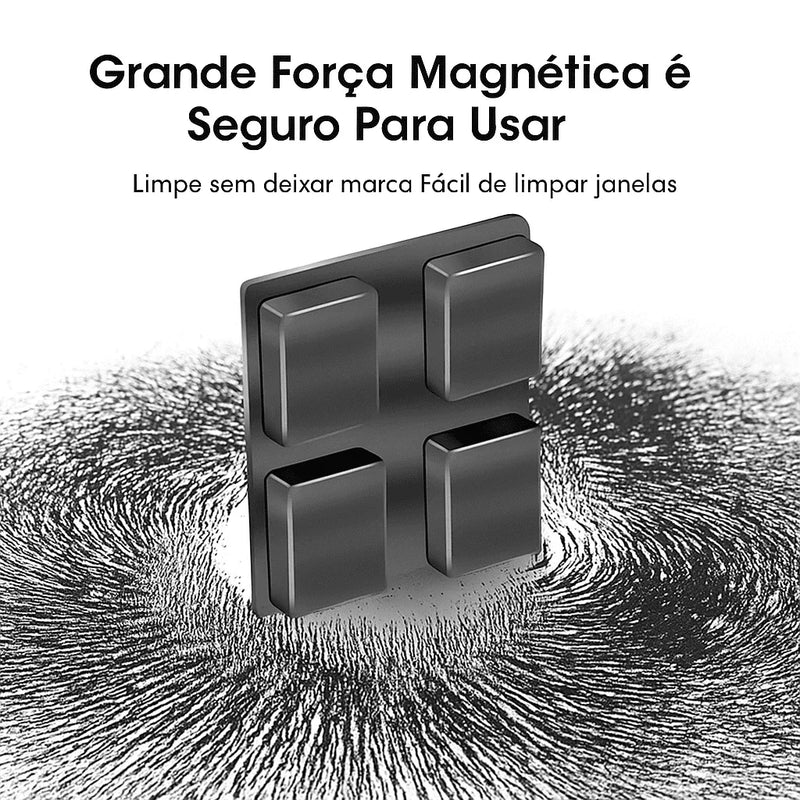 Limpador Magnético de Dupla Face