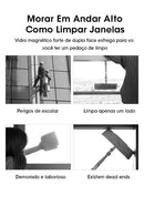 Limpador Magnético de Dupla Face