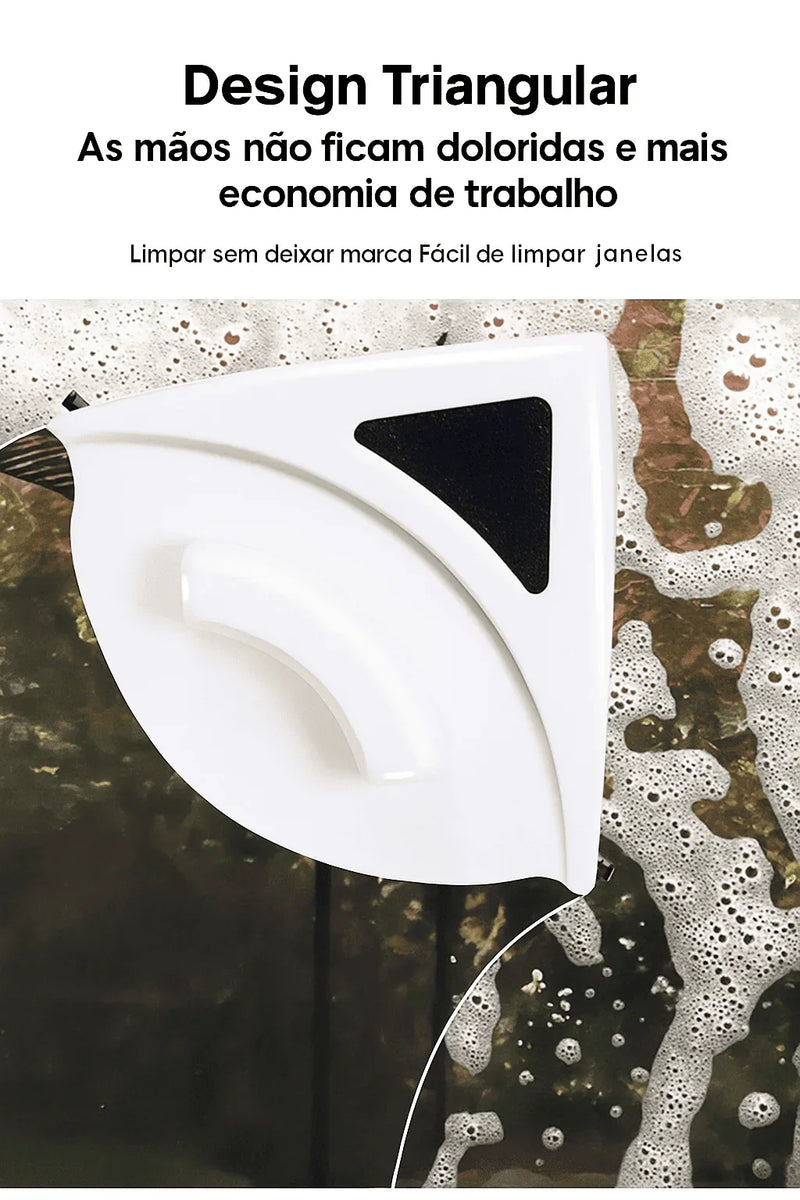 Limpador Magnético de Dupla Face